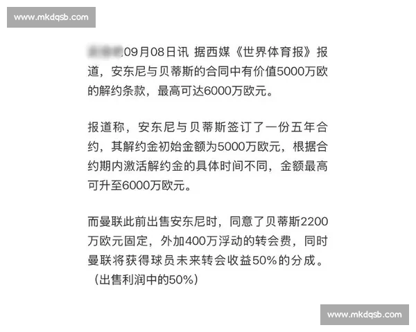 曼联反制安东尼逼宫：要么接受 4000 万报价，要么坐看台至明年 1 月